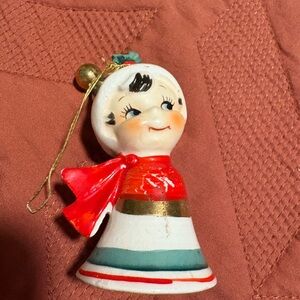Vintage Lefton elf bell